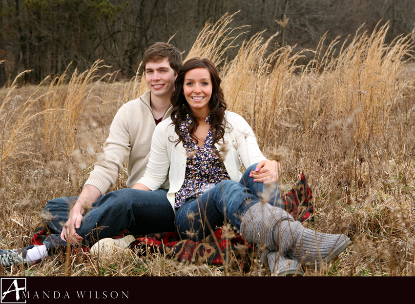 Jackie Andy Lingrow Farm Engagement Photos