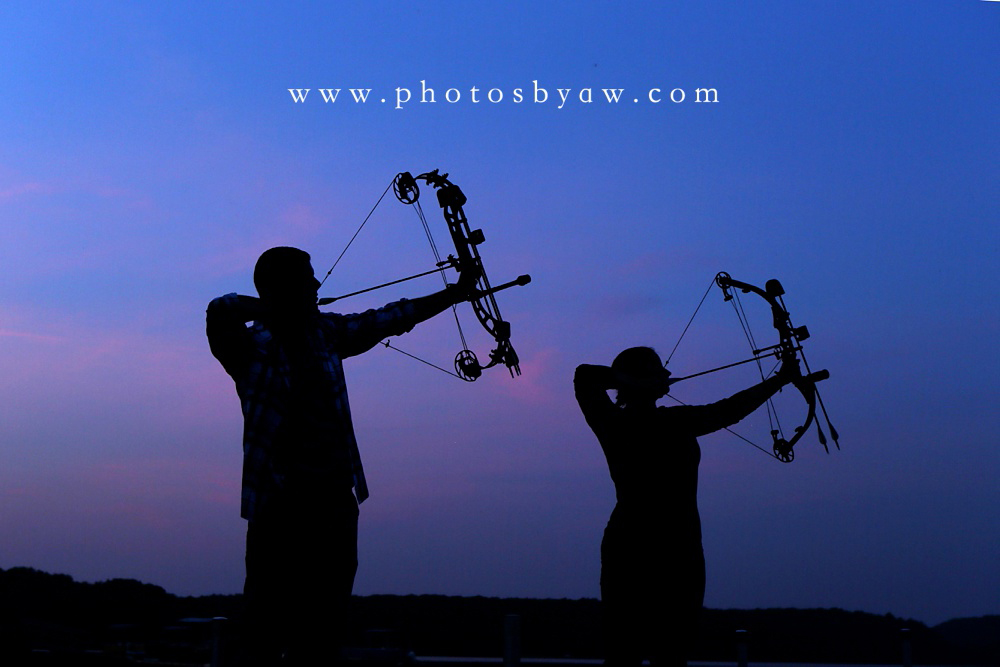 archery_theme_engagement_photos