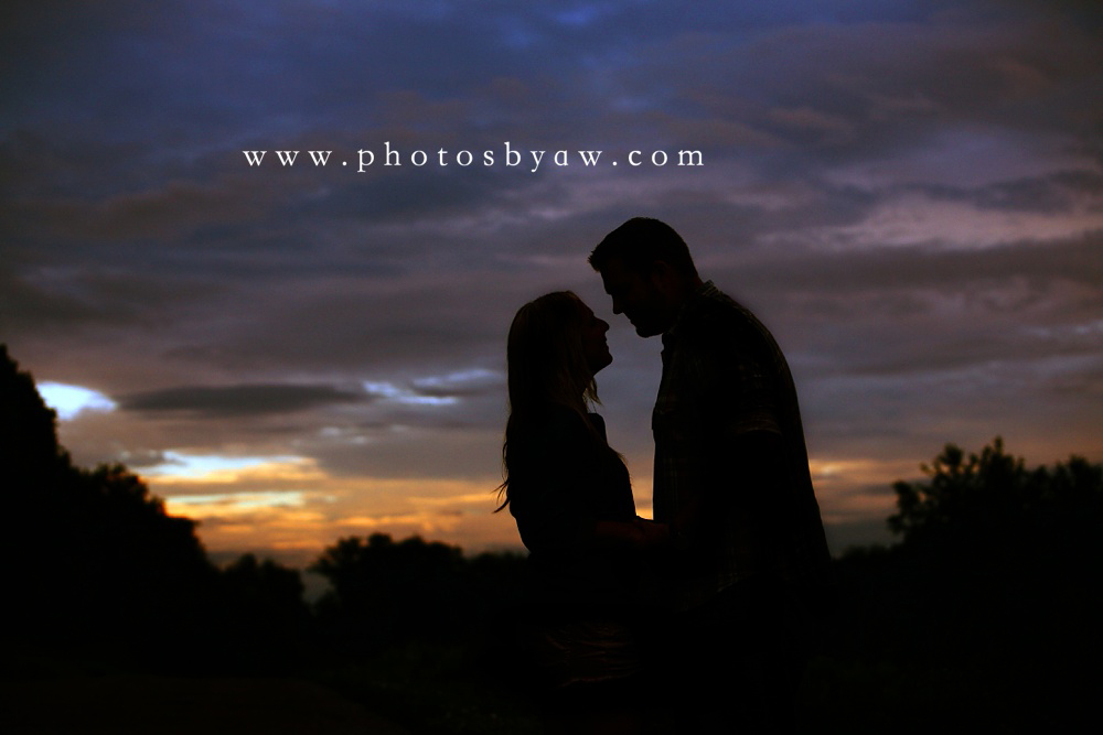 Mary & Chris | engagement photos in the rain