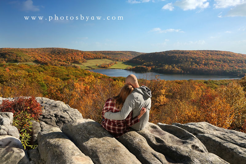 Laurel Highlands Engagement | Kristie + Chuck