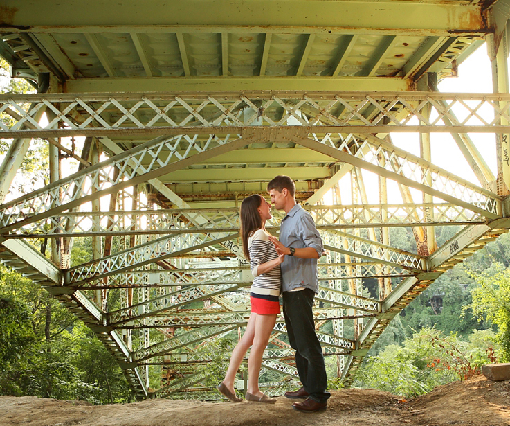 Summer Schenley Park Engagement | Leah & Glenn