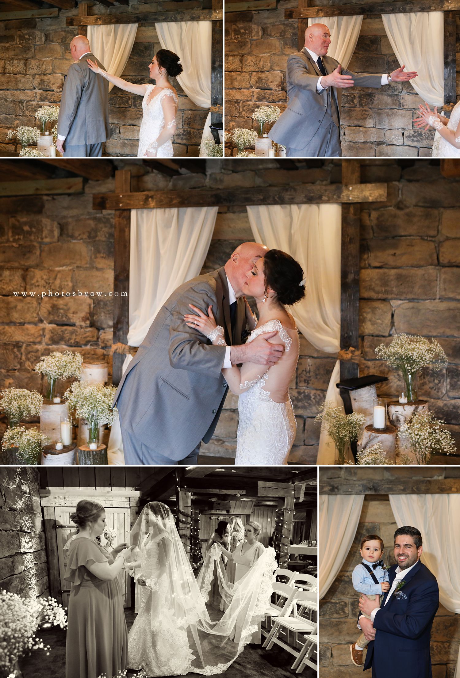 barn wedding ceremony