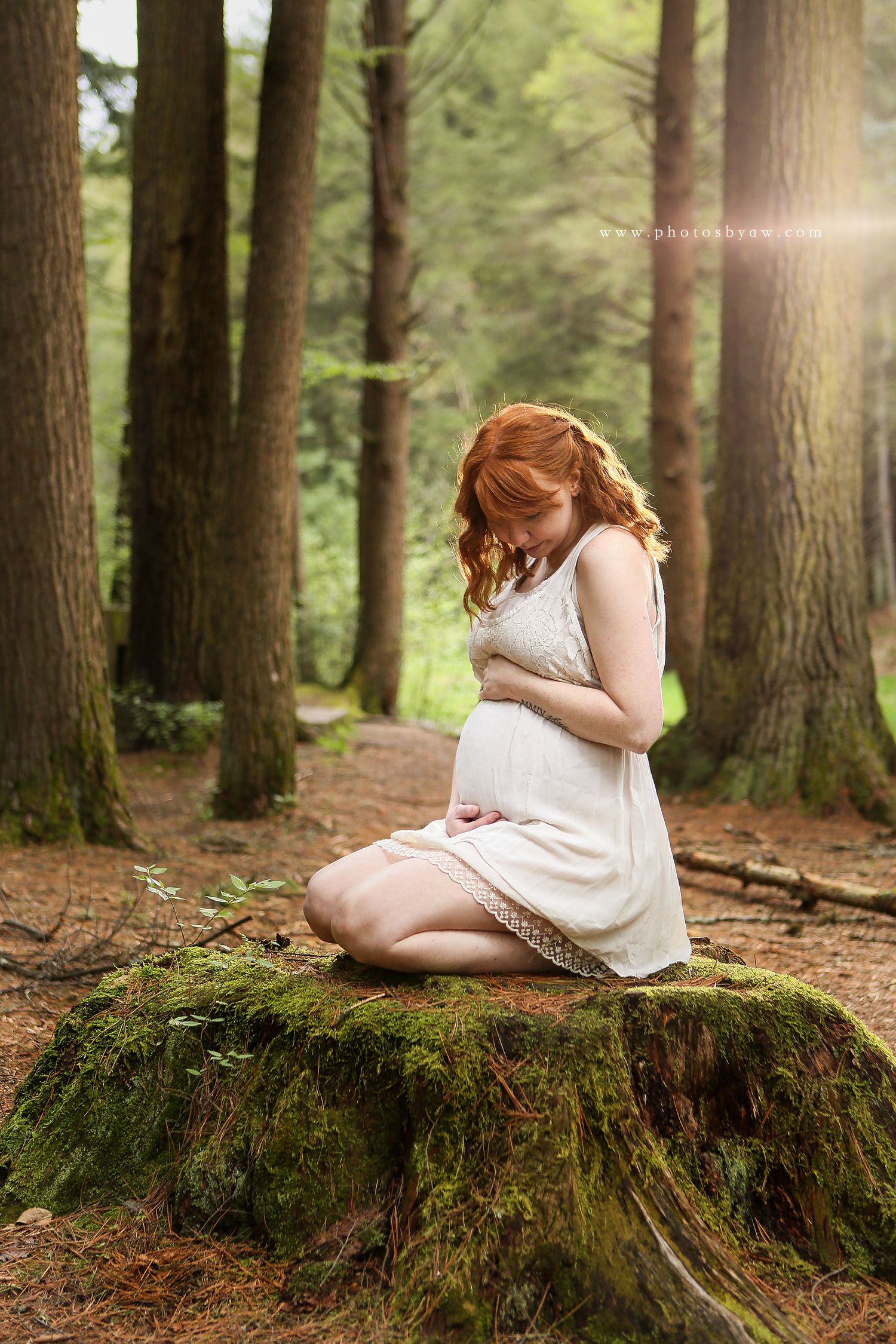 nature fairy pregnancy photography
