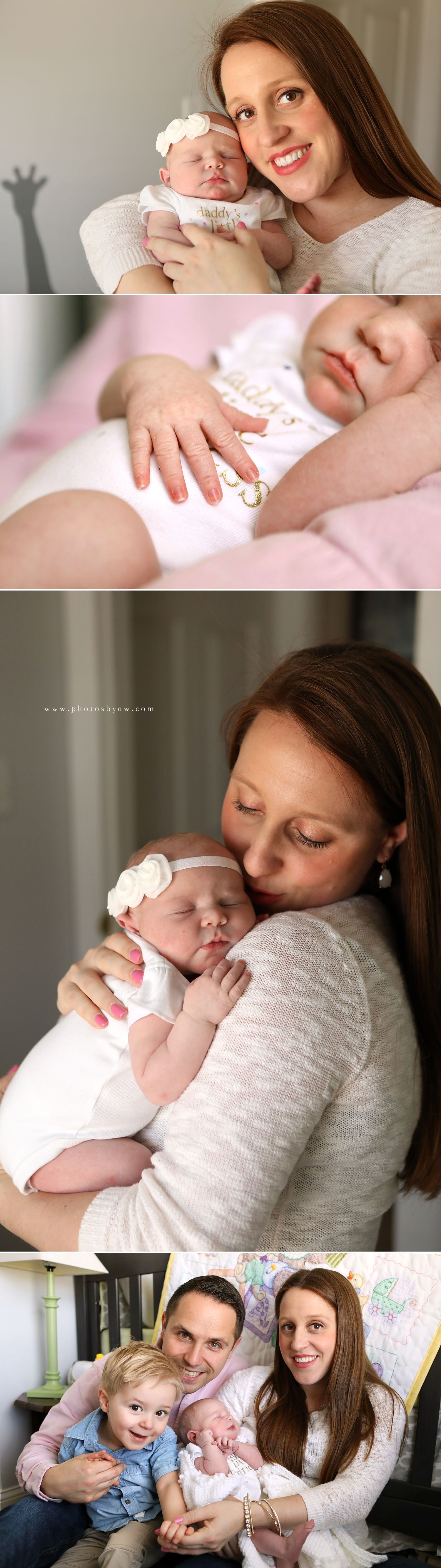 new mom lifestyle family photos