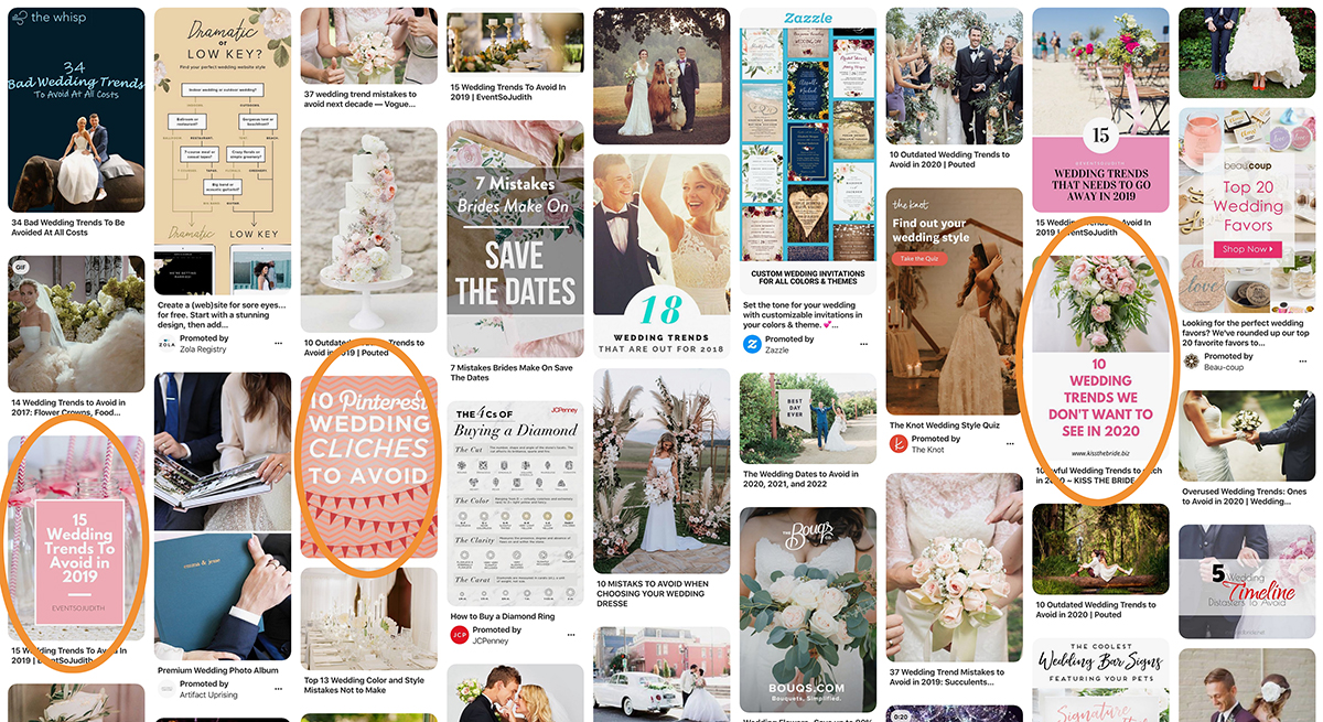 Wedding planning on Pinterest