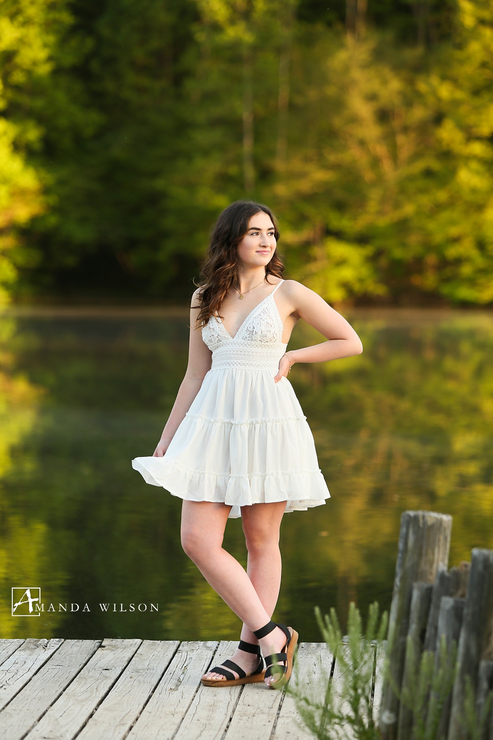 serra catholic senior session